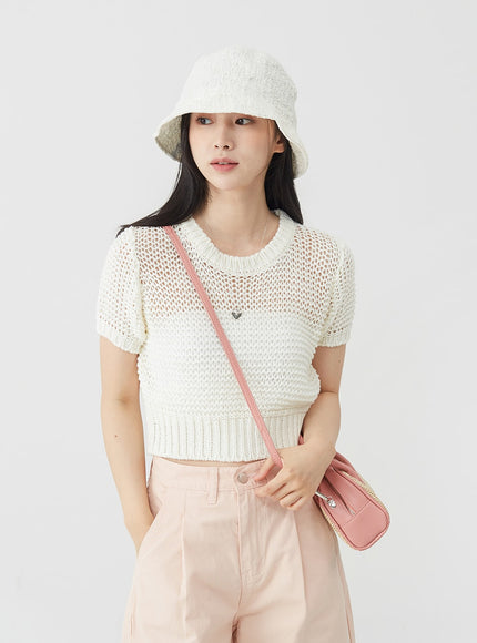 Pintuck Cotton Long Shorts OJ30