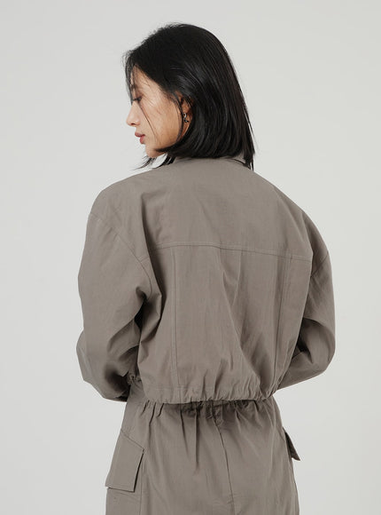 繫帶細節短款襯衫 OF310