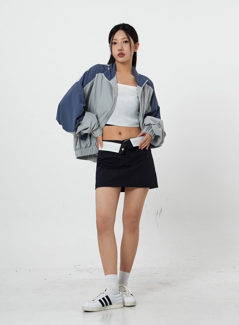 方形針織長袖T卹 CS20