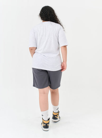 Plus Basic Bending Half Pants IG09