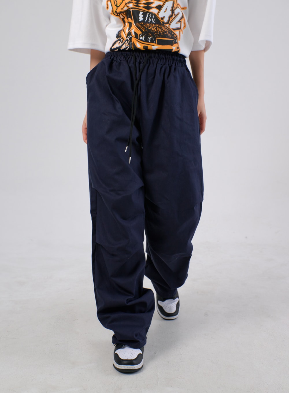 Track top pants baggy