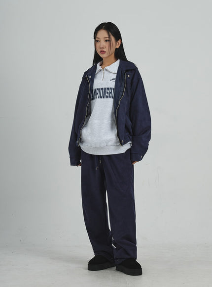 Suede Zipper Jacket CD08