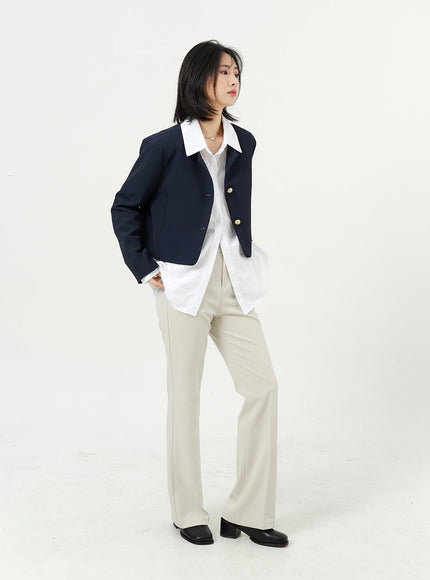 金色鈕扣夾克 OM314