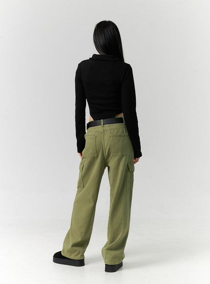cargo-straight-leg-pants-id306