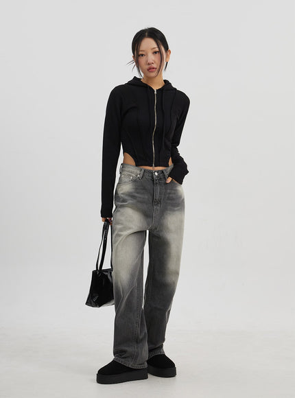 Light Wash Baggy Jeans CJ330