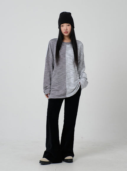 Corduroy Bootcut Pants CJ304