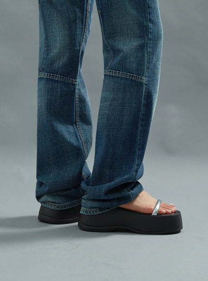 Low Rise Bootcut Jeans CU20