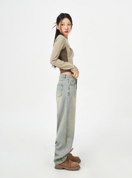 Light Blue Baggy Jeans CM323