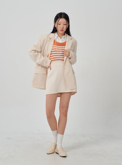 高腰迷你裙 IM315