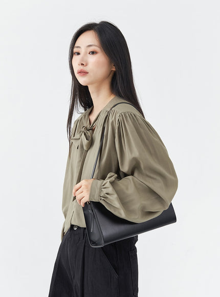 Pintuck Black Jeans OG18