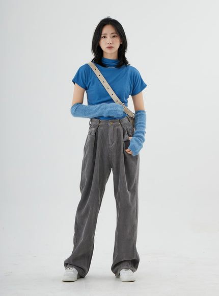 Zipper Square Shoulder Bag ON08