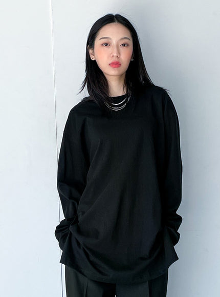 Layered Long Sleeve T Shirt CM2