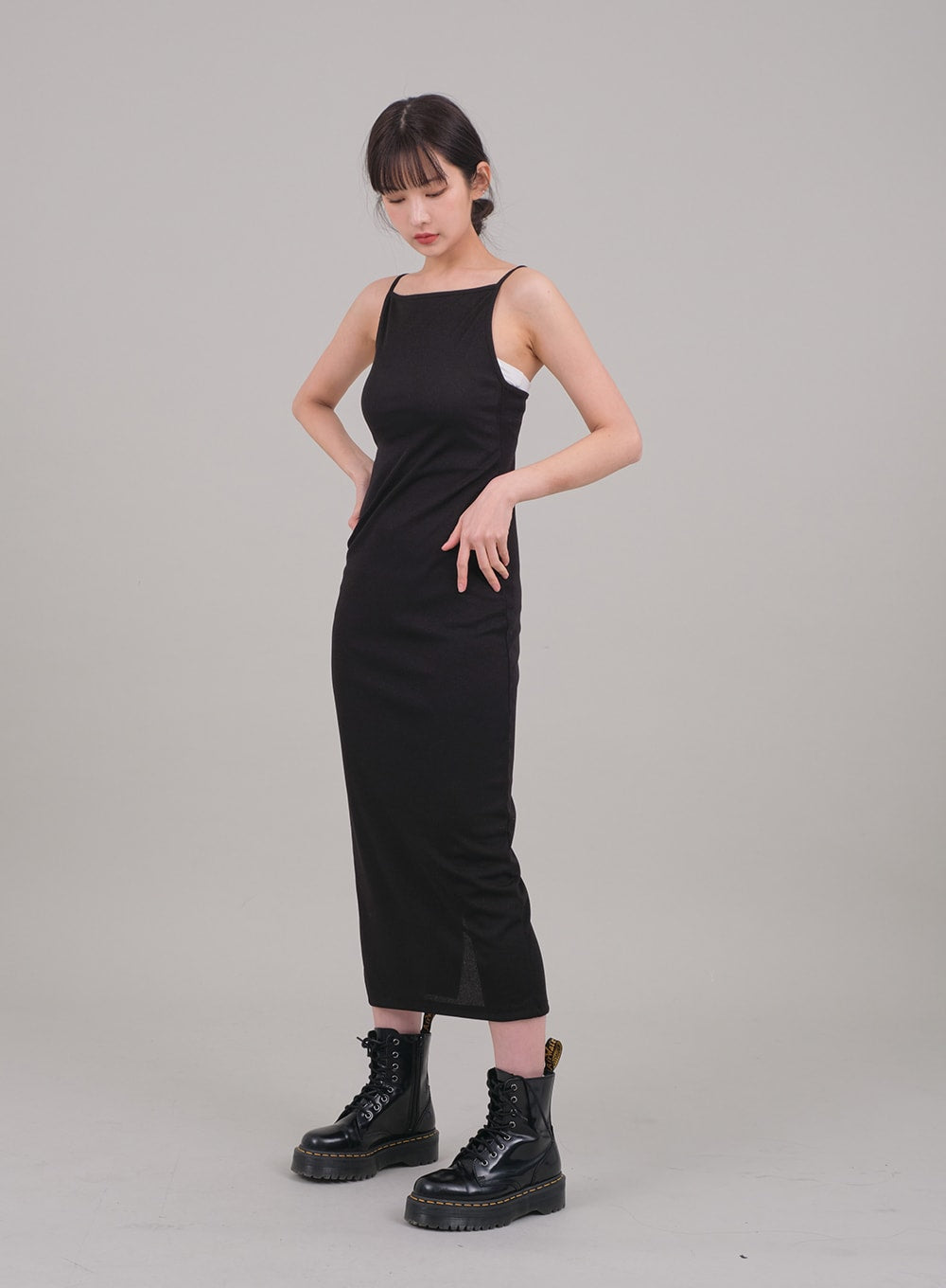 Sleeveless Maxi Slip Dress C2001