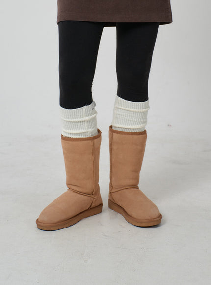 及膝針織襪 CJ303