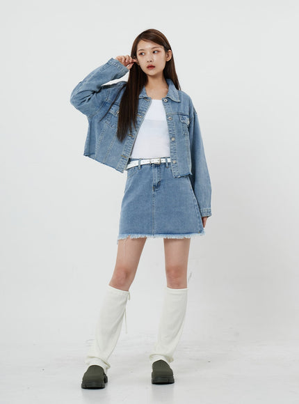 Sienna 短款牛仔褲夾克 CS21