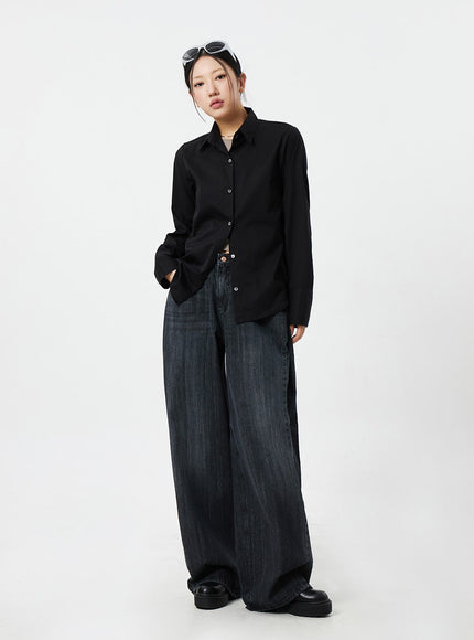 Color Button Shirt CM324