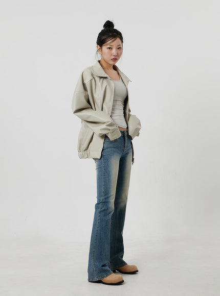 低腰微喇牛仔褲 CF302