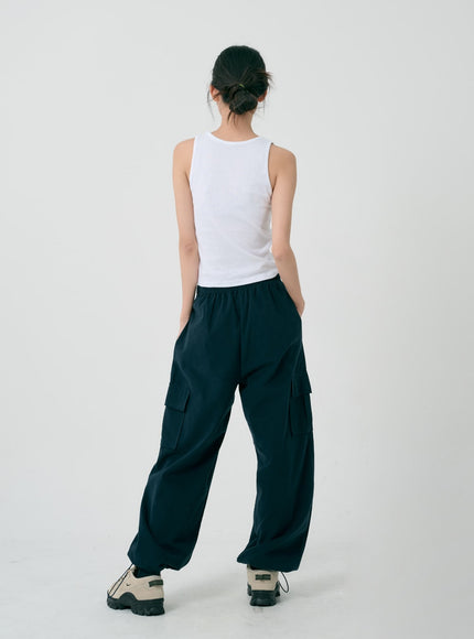 圓領無袖上衣 ID08