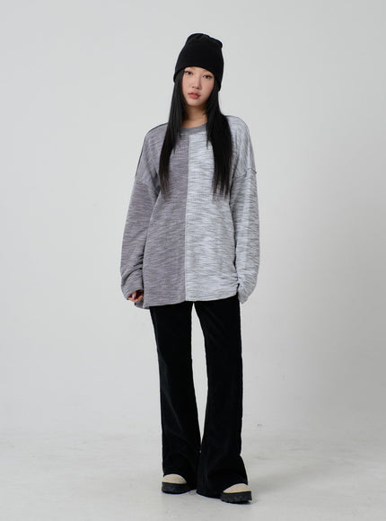 Corduroy Bootcut Pants CJ304