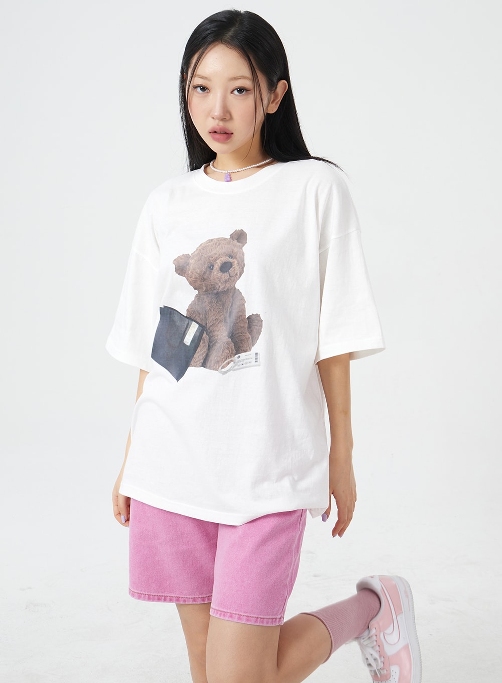 Graphic Loose Fit Short Sleeve Tee BM304