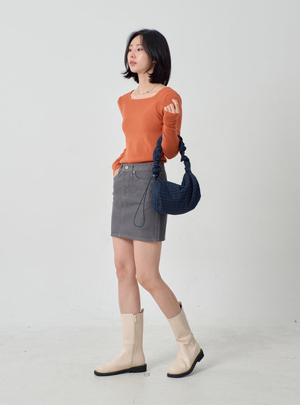 中小腿側拉鍊靴 OJ300