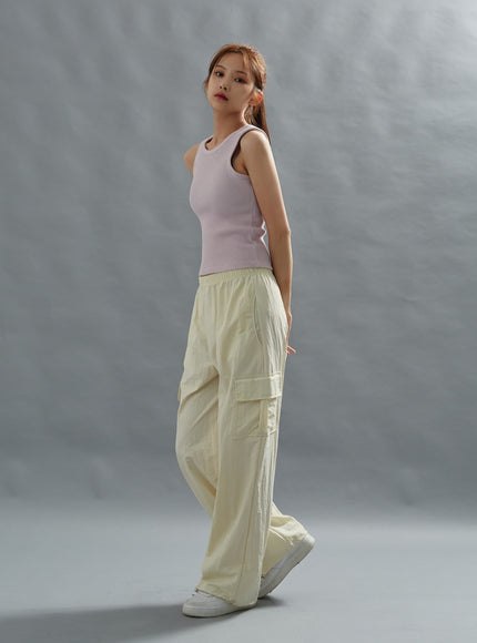 寬鬆繫帶工裝褲 CG01 
