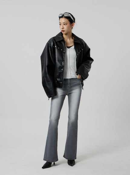 Slim Fit Bootcut Jeans CF307