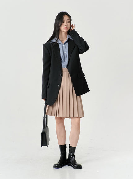 Pocket OS06 基本款兩粒扣西裝外套