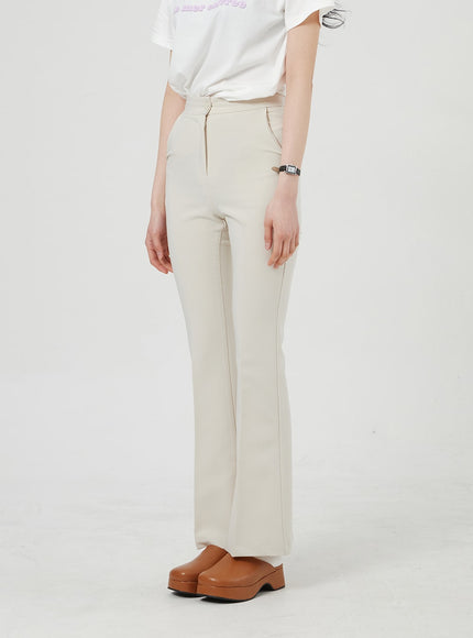 修身微喇褲 OF322