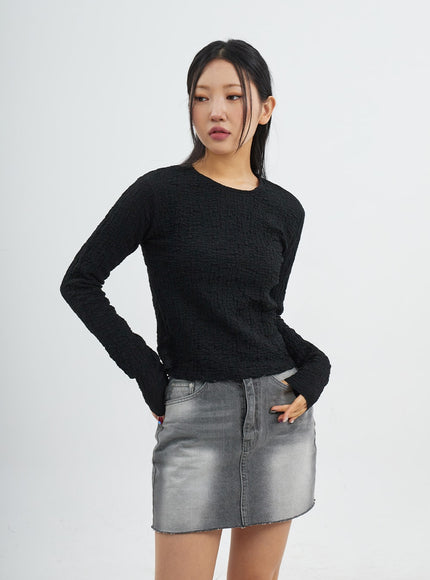 圓領長袖上衣 CJ318