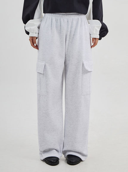 工裝闊腿運動褲男女通用 CJ313