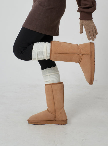 及膝針織襪 CJ303