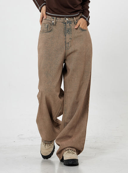 Raemon 中性寬牛仔褲 CS21