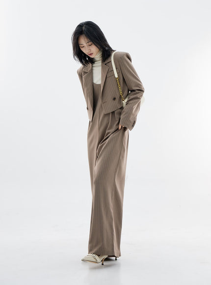 金屬扣人造皮革低跟鞋 OO05