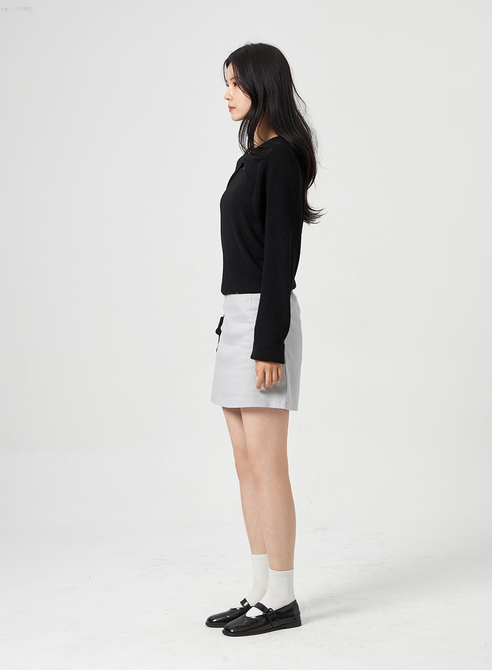 Knit Top And Bolero Set OA313