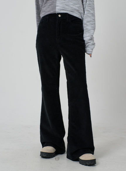Corduroy Bootcut Pants CJ304