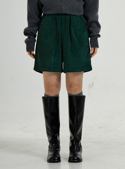 燈芯絨百慕大褲 CO27