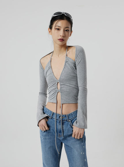 修身短上衣 CF309