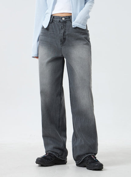 低腰中洗牛仔褲 CM327