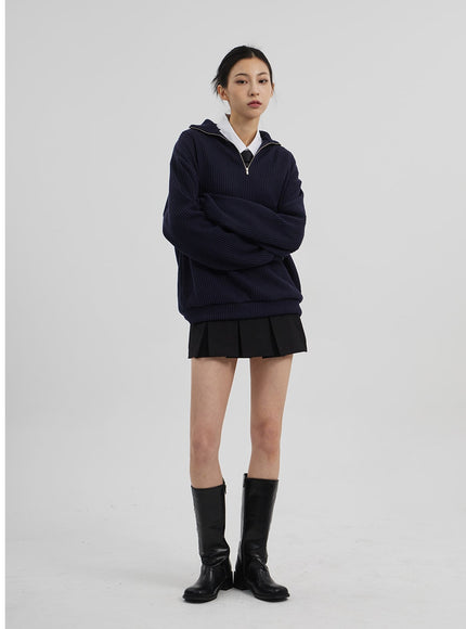 中腰百褶迷你裙CF308