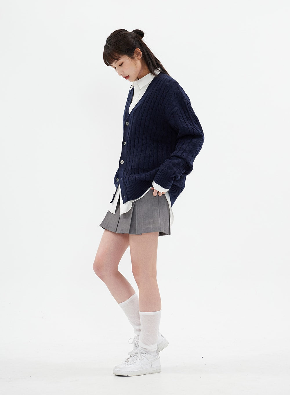 日本未発売】 PLAN C プランシーCable Knit Cardigan ケーブルニット