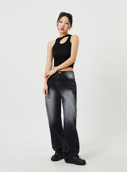 Cut Out Tank Top CF328