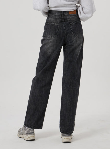闊直腿牛仔褲 BF310