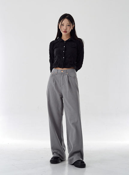 Crop Shirt Long Sleeve Version CG16