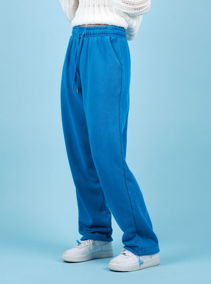 Drawstring Waist Banded Sweat Pants CAO13