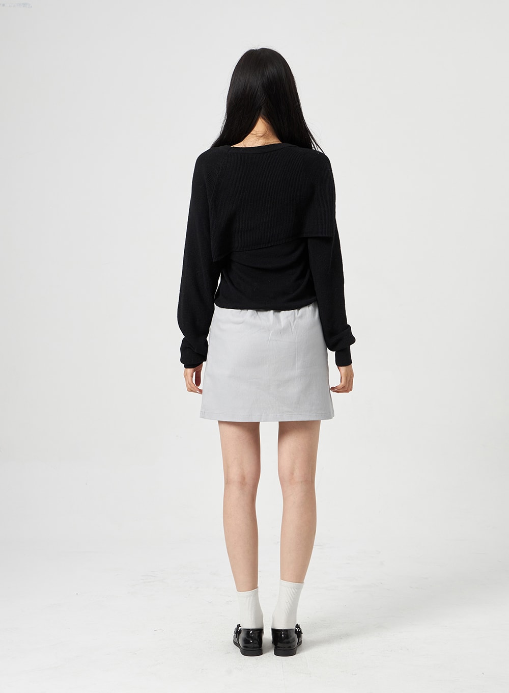 Knit Top And Bolero Set OA313