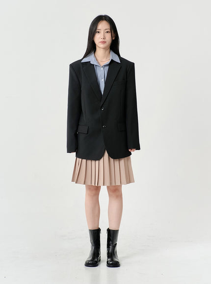 Pocket OS06 基本款兩粒扣西裝外套