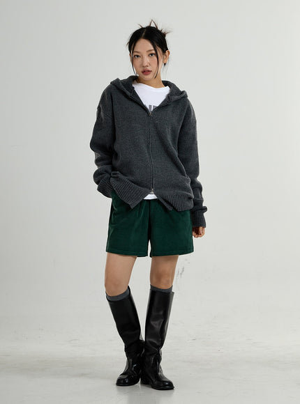 燈芯絨百慕大褲 CO27