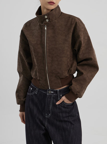 中腰寬鬆牛仔褲 CF307