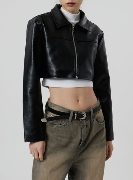 復古水洗寬鬆牛仔褲 CF307